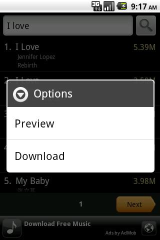 android mp3 downloader